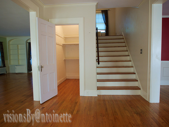 Foyer closet