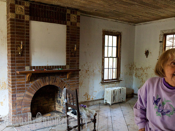 Thank you Vivian for letting us in and visiting our old home.  God bless you.
